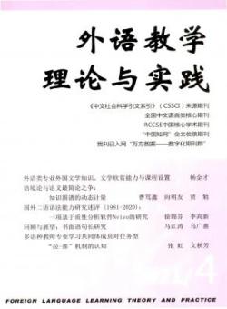 外语教学理论与实践